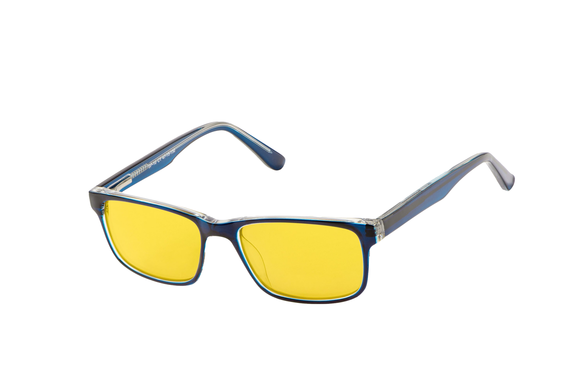 Theo Light Sensitivity Glasses Angled View