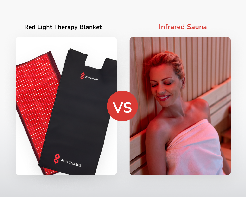 Red Light Therapy Blanket Vs. Standard Sauna