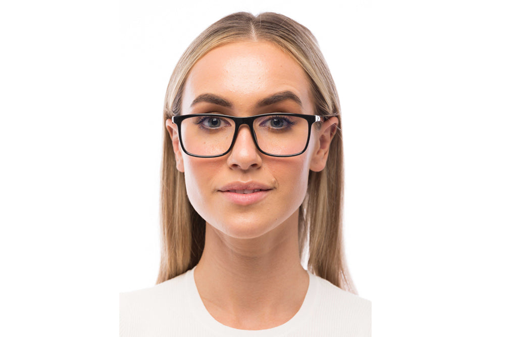Woman Wearing Brooklyn Computer Glasses