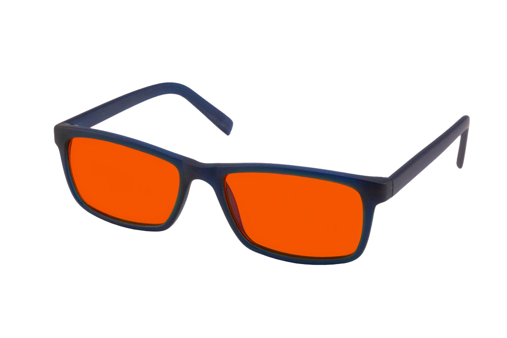 Hudson Blue Light Blocking Glasses Prescription Angled View
