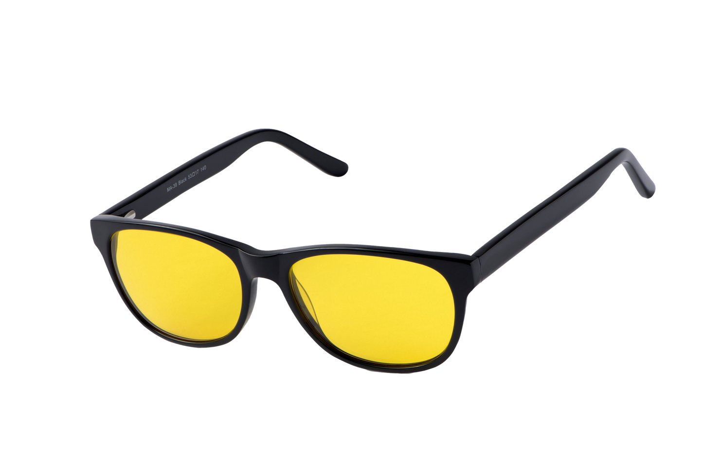 Morris Light Sensitivity Glasses Angled View
