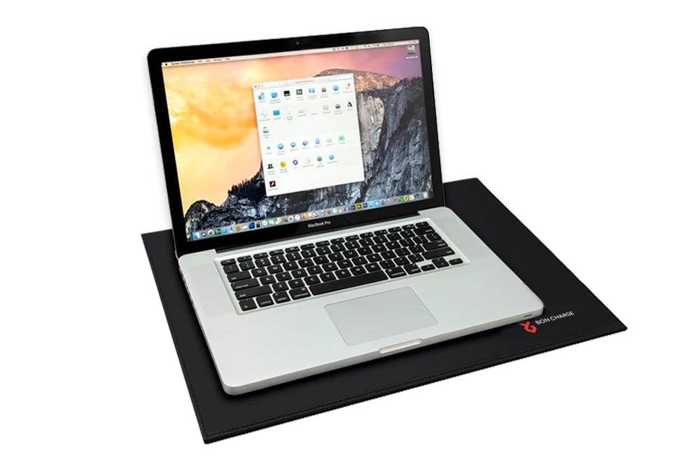 Laptop On EMF Radiation Blocking Laptop Mat