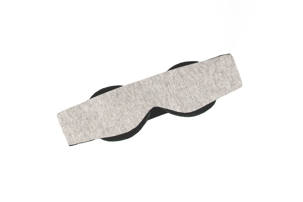Cotton Blackout Sleep Mask Folded