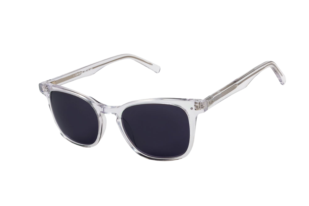 Crystal Sunglasses Prescription (Grey) Angled View