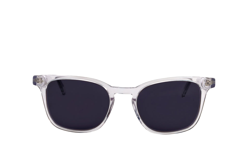 Crystal Sunglasses Prescription (Grey) Front View