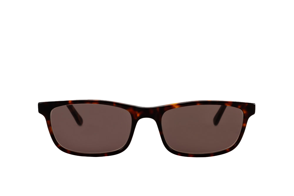 Tortoise Shell Sunglasses Prescription (Brown) Front View